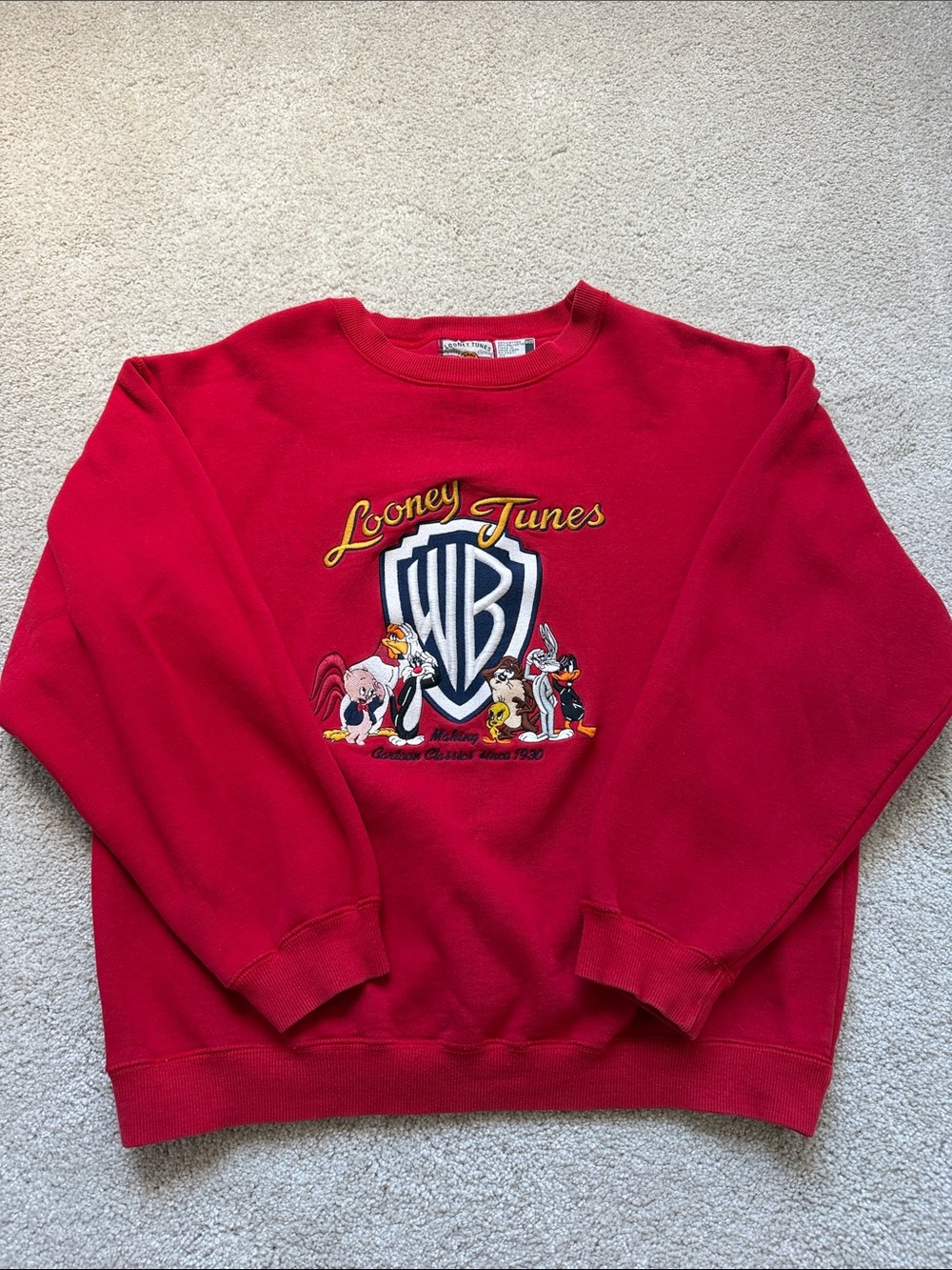 Vintage Warner Bros. Looney Tunes Crewneck